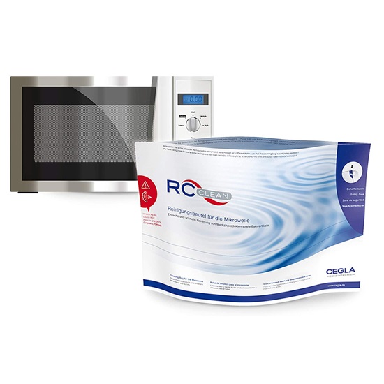 Grafik für RC-Clean® Reinigungsbeutel für die Mikrowelle | 5 St. in Linde Healthcare Elementar Webshop